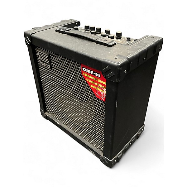 Used Roland Cube 30 1x10 30W Guitar Combo Amp