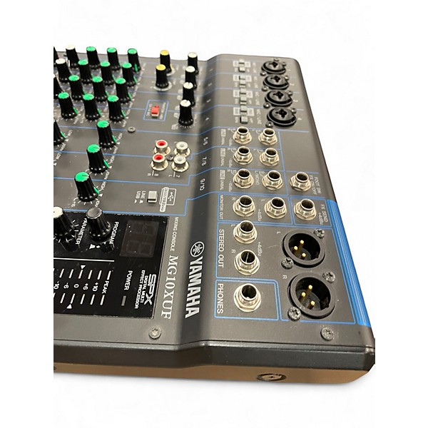 Used Yamaha MG10XU 10 Channel Mixer with Effects Unpowered Mixer