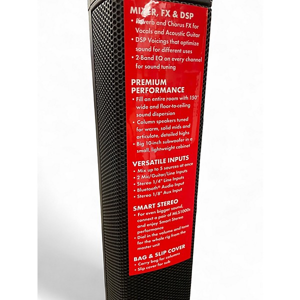 Used Harbinger MLS1000 Powered Speaker