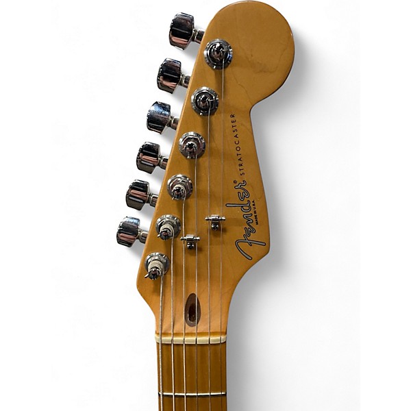Vintage 1996 Fender 1996 American Standard Stratocaster Vintage Blonde Solid Body Electric Guitar