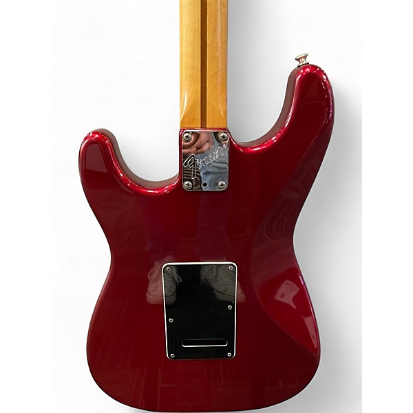 Vintage 1996 Fender 1996 American Standard Stratocaster Candy Apple Red Metallic Solid Body Electric Guitar