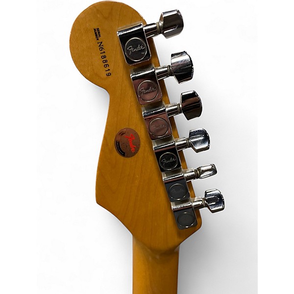 Vintage 1996 Fender 1996 American Standard Stratocaster Candy Apple Red Metallic Solid Body Electric Guitar