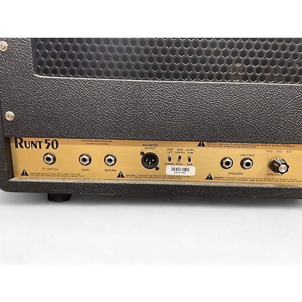 Used Friedman Runt 50 50W Tube Guitar Amp Head