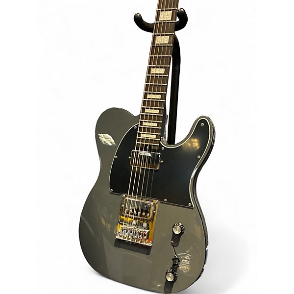 Used 2024 Schecter Guitar Research PT EX Gray Baritone Guitars