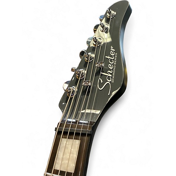 Used 2024 Schecter Guitar Research PT EX Gray Baritone Guitars