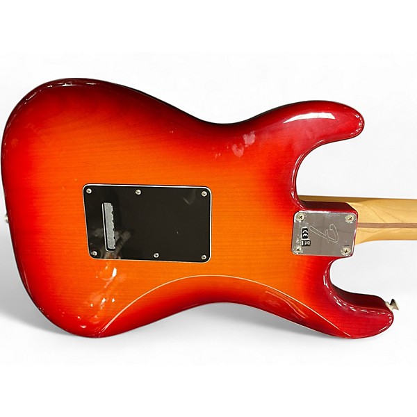 Used Fender Player Plus Stratocaster Plus Top HSS Cherry Sunburst Solid Body Electric Guitar