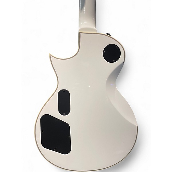 Used ESP LTD James Hetfield Signature Iron Cross White Solid Body Electric Guitar