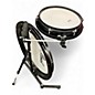 Used Pearl 2 Piece Rhythm Traveler Compact Black Drum Kit