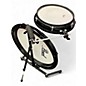 Used Pearl 2 Piece Rhythm Traveler Compact Black Drum Kit