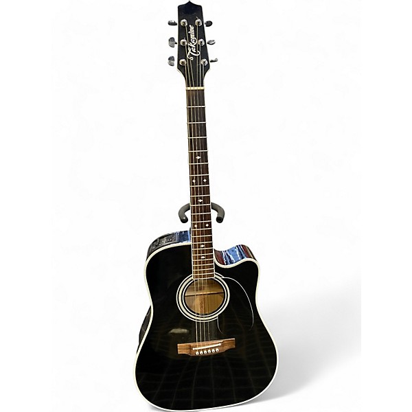 Used Takamine EF341SC NOIR Acoustic Electric Guitar