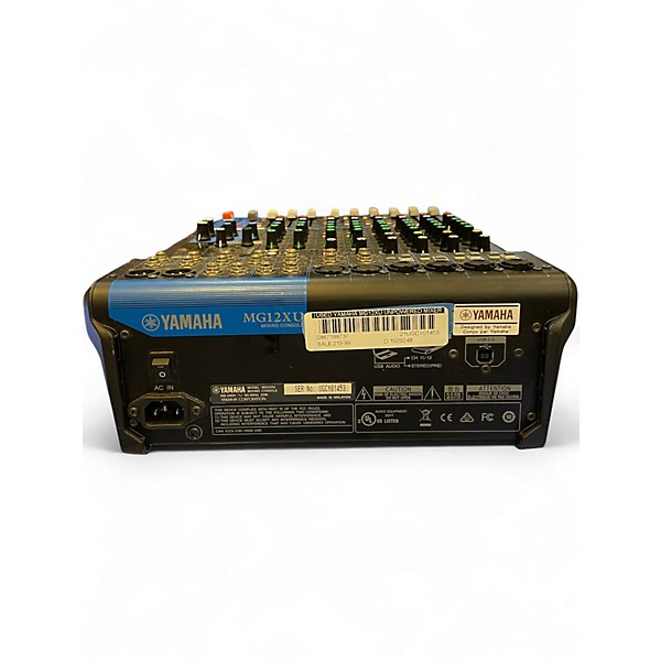 Used Yamaha MG12XU Unpowered Mixer