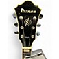 Used Ibanez AFS75 Black Hollow Body Electric Guitar