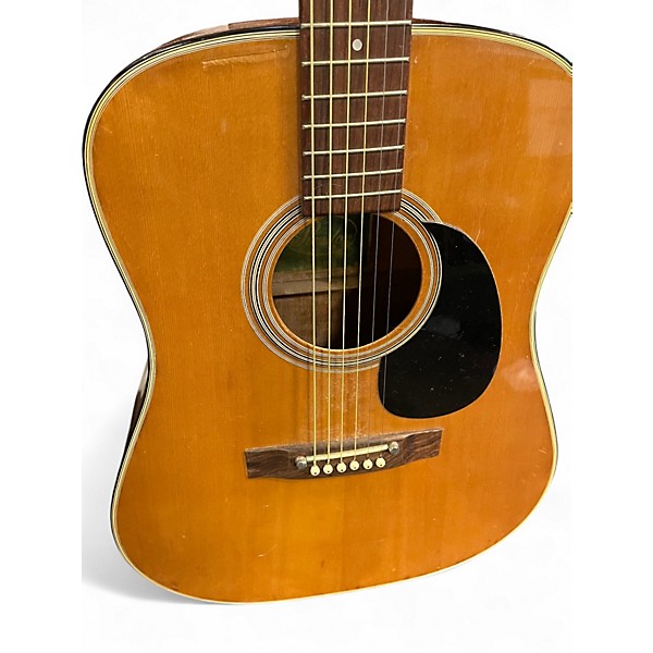 Used Picador dreadnought Natural Acoustic Guitar