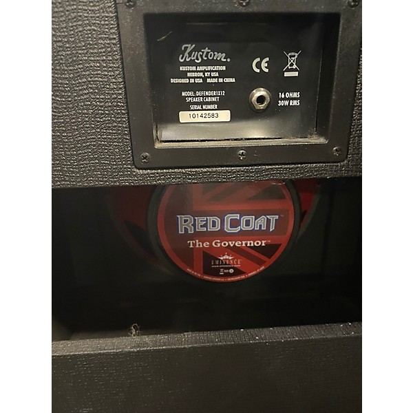 Used Kustom Defender 1x12 Guitar Cabinet