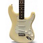 Used 2020 Fender Albert Hammond Jr. Stratocaster Olympic White Solid Body Electric Guitar