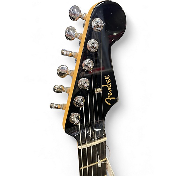 Used Fender Limited Edition Player Stratocaster HSS Ebony Solid Body Electric Guitar