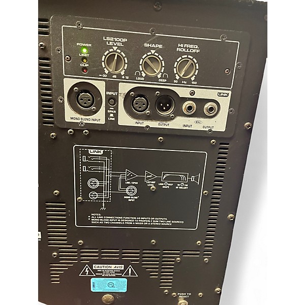 Used Yorkville LS2100P Powered Subwoofer