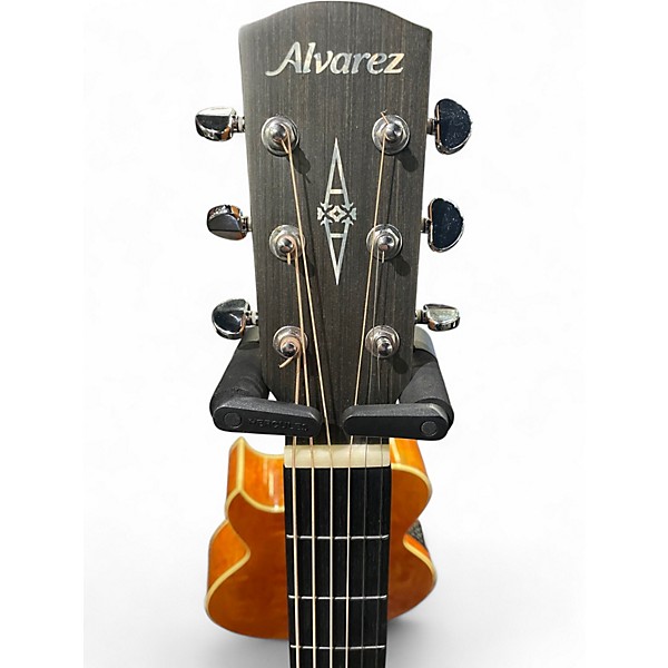 Used Alvarez ABT610ESHB Baritone Shadowburst Acoustic Electric Guitar