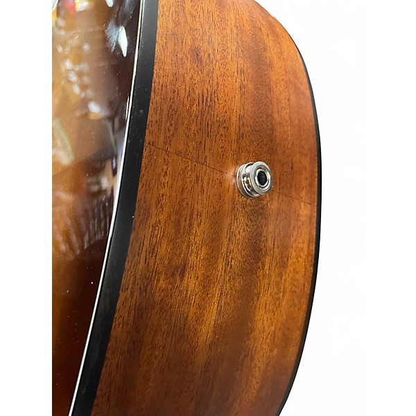 Used Alvarez ABT610ESHB Baritone Shadowburst Acoustic Electric Guitar