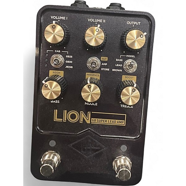 Used Universal Audio LION 68 SUPER LEAD PREAMP Pedal