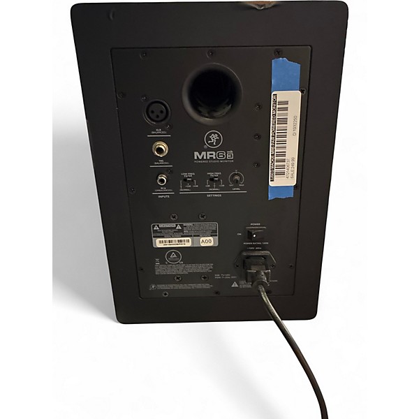 Used Mackie MR6 Pair Powered Monitor