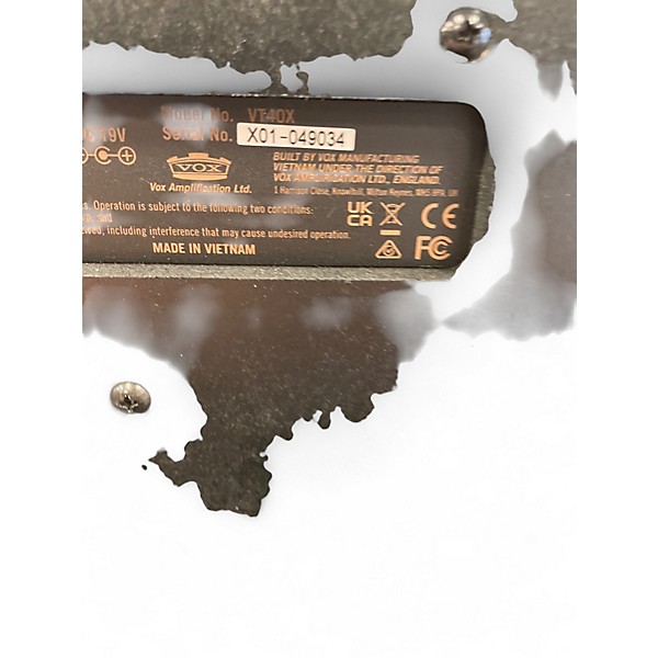 Used VOX Vt40x valvetronix Guitar Combo Amp