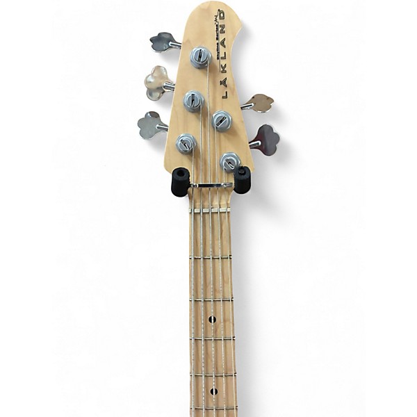 Used Lakland 55-02 Skyline Series 5 String Cherry Sunburst Electric Bass Guitar