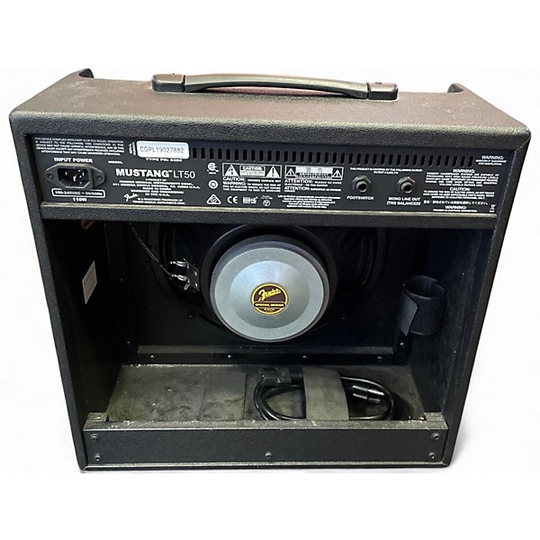 Used Fender Mustang LT50 50W 1x12 Guitar Combo Amp