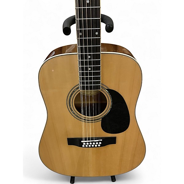 Used Mitchell D-120S Natural 12 String Acoustic Electric Guitar