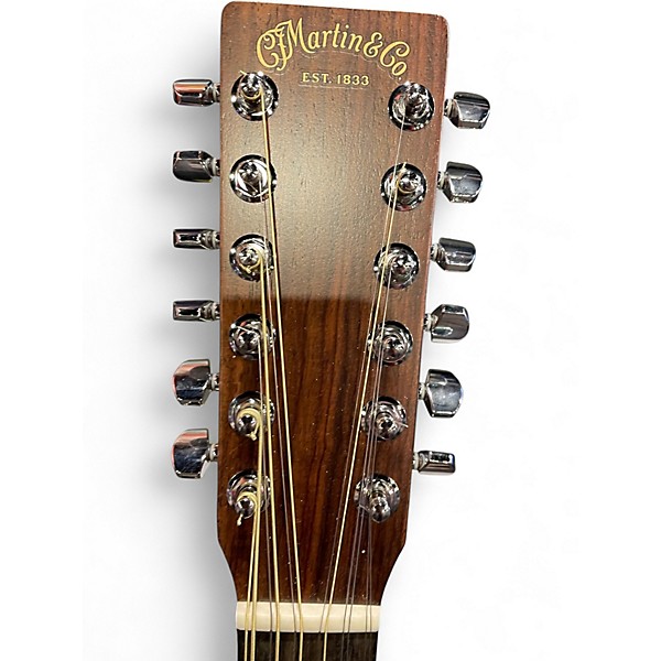 Used Martin J16 Natural 12 String Acoustic Electric Guitar