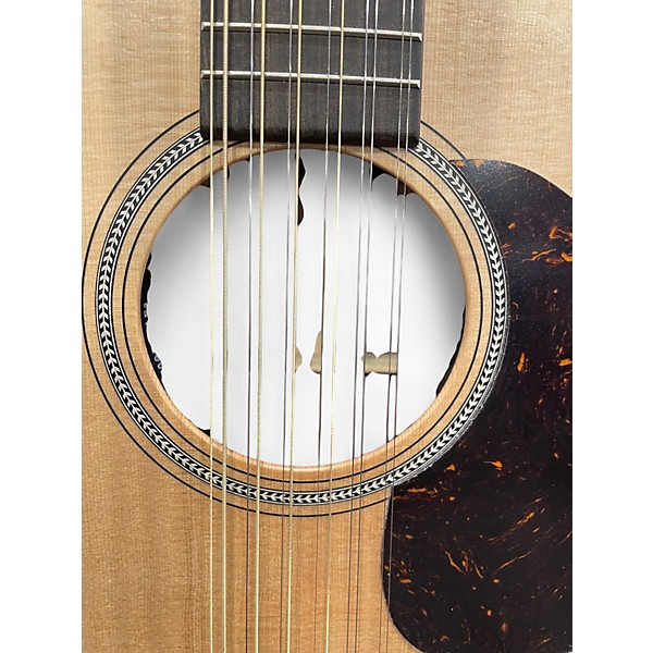 Used Martin J16 Natural 12 String Acoustic Electric Guitar