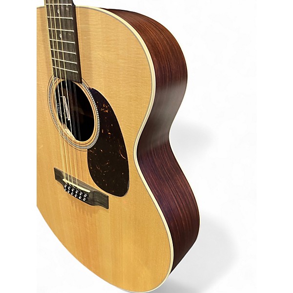 Used Martin J16 Natural 12 String Acoustic Electric Guitar