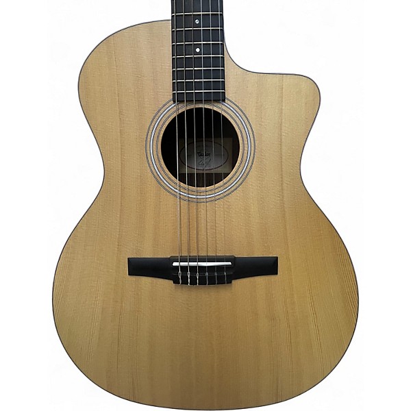 Used Taylor 214CEN Natural Classical Acoustic Electric Guitar