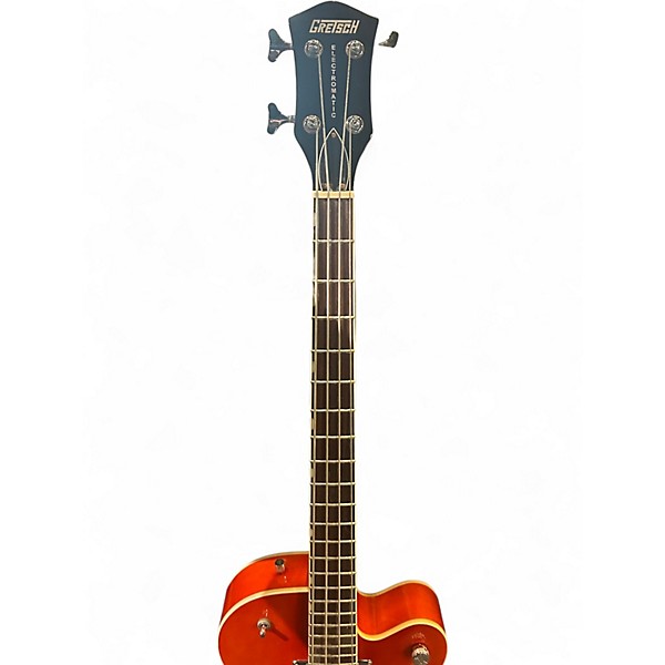 Used Gretsch Guitars G5123B Orange Electric Bass Guitar