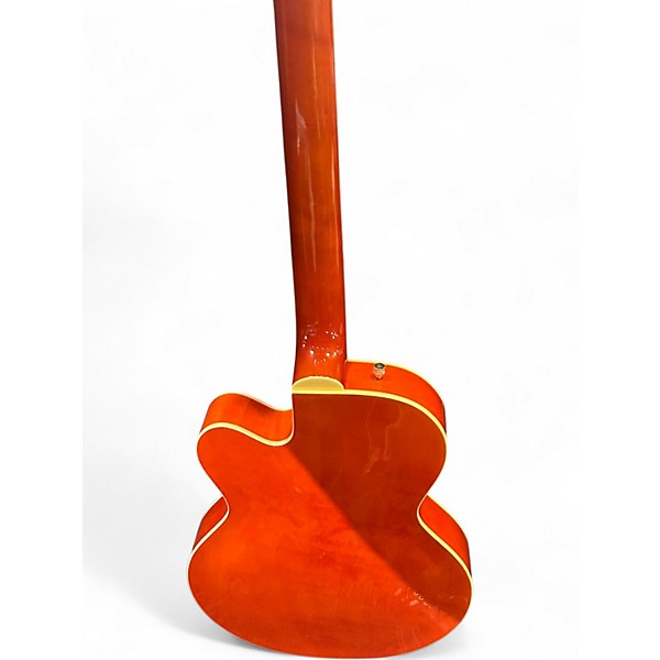 Used Gretsch Guitars G5123B Orange Electric Bass Guitar