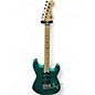 Used Charvel san dimas green sparkle Solid Body Electric Guitar thumbnail
