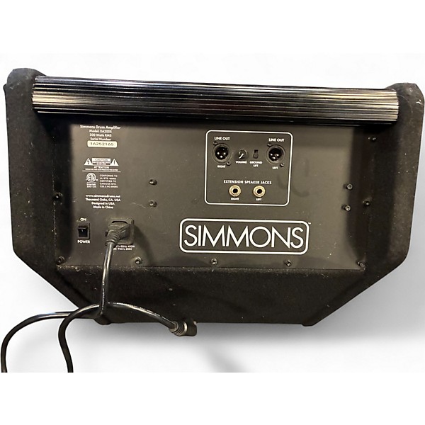 Used Simmons DA200S 200W Drum Amplifier