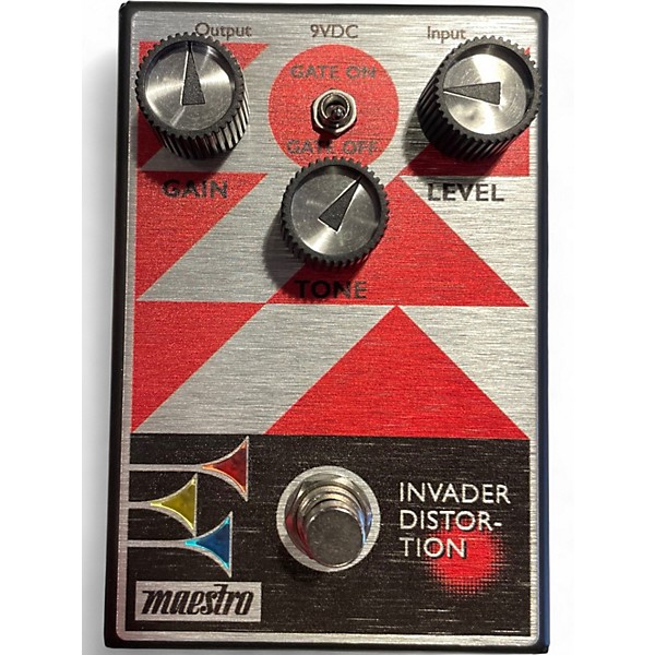 Used Maestro INVADOR DISTORTION  Effect Pedal