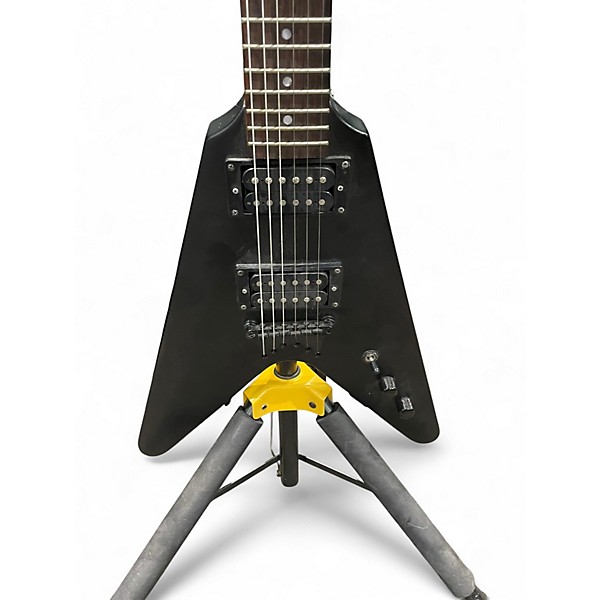 Used Dean BABY V BLACK Solid Body Electric Guitar