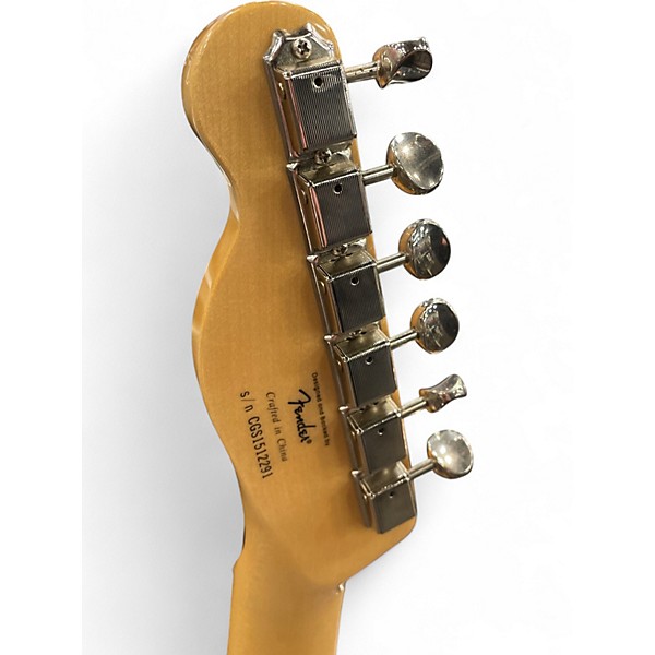 Used Squier Classic Vibe Telecaster Thinline Natural Hollow Body Electric Guitar