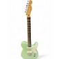 Used Squier Paranormal Baritone Cabronita Telecaster Seafoam Green Solid Body Electric Guitar thumbnail