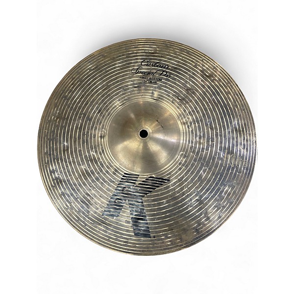 Used Zildjian 14in CUSTOM SPECIAL DRY HI HAT BOTTOM Cymbal