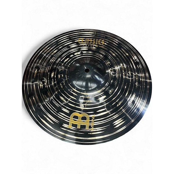 Used MEINL 14in CLASSIC CUSTOM DARK HI HAT BOTTOM Cymbal