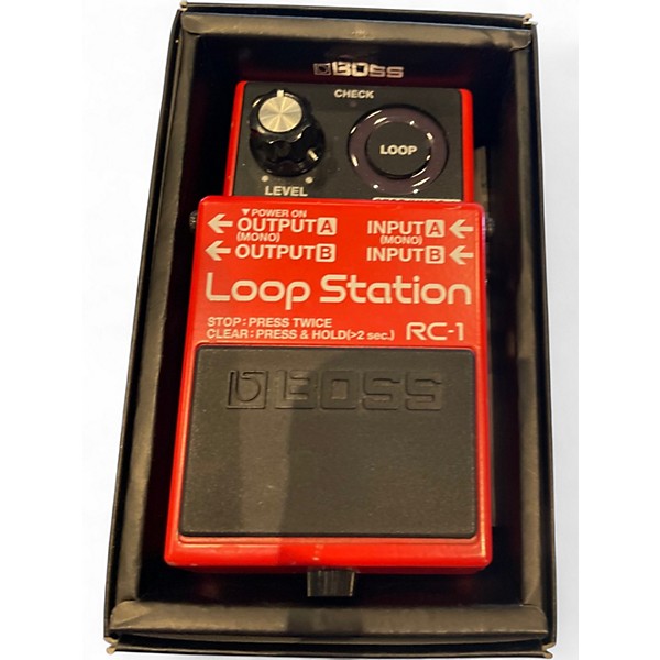 Used BOSS RC1 Loop Station Pedal
