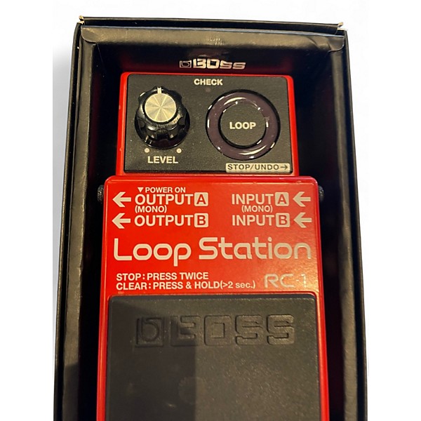 Used BOSS RC1 Loop Station Pedal