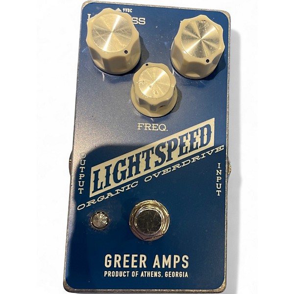 Used Greer Amplification LIGHTSPEED Effect Pedal