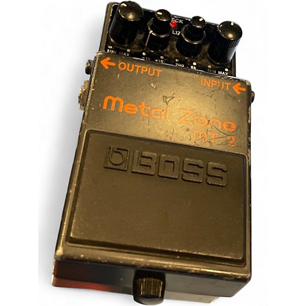 Used BOSS MT2 Metal Zone Distortion Effect Pedal