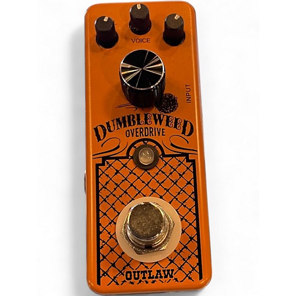 Used Outlaw Effects Dumbleweed Overdrive Effect Pedal