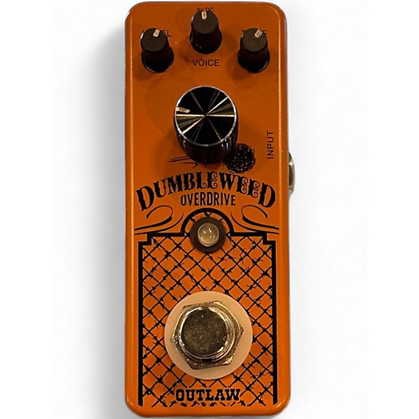Used Outlaw Effects Dumbleweed Overdrive Effect Pedal