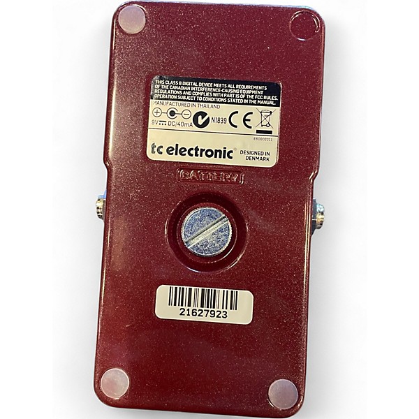 Used TC Electronic Mojomojo Overdrive Effect Pedal